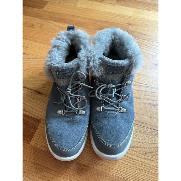 Ugg Australia Obie Kids WP Waterproof Kid's Shoes Lace Up 1018455K  Size 6 - Picture 1 of 7